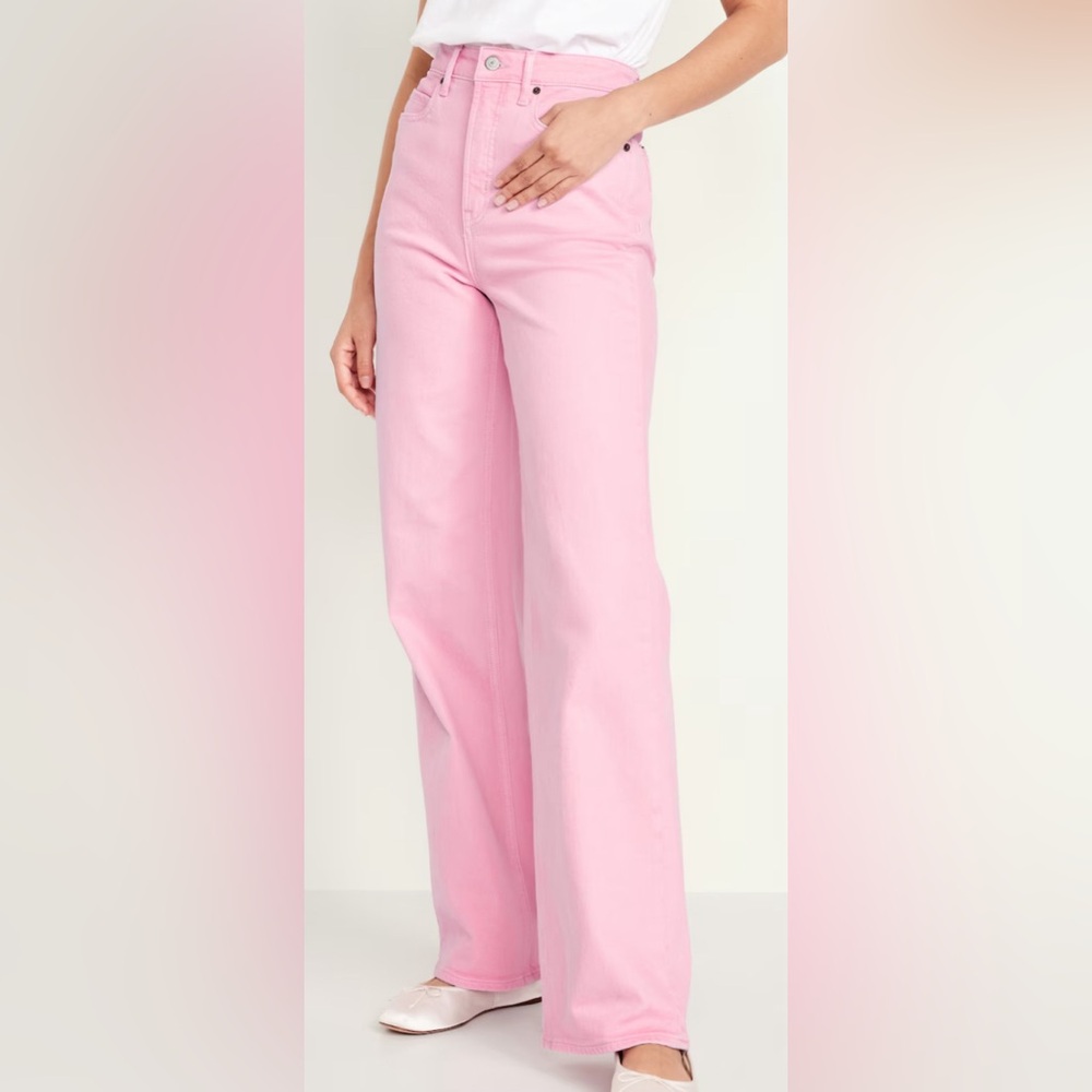 Extra Hi-Rise Wide Leg Jeans